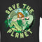 Junior's Batman Save the Planet Poison Ivy T-Shirt