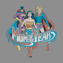 Junior's Justice League Mom of the Year Cowl Neck Sweatshirt