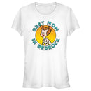 Junior's Flintstones Best Mom in Bedrock T-Shirt