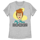 Women's Flintstones My Mom Rocks T-Shirt