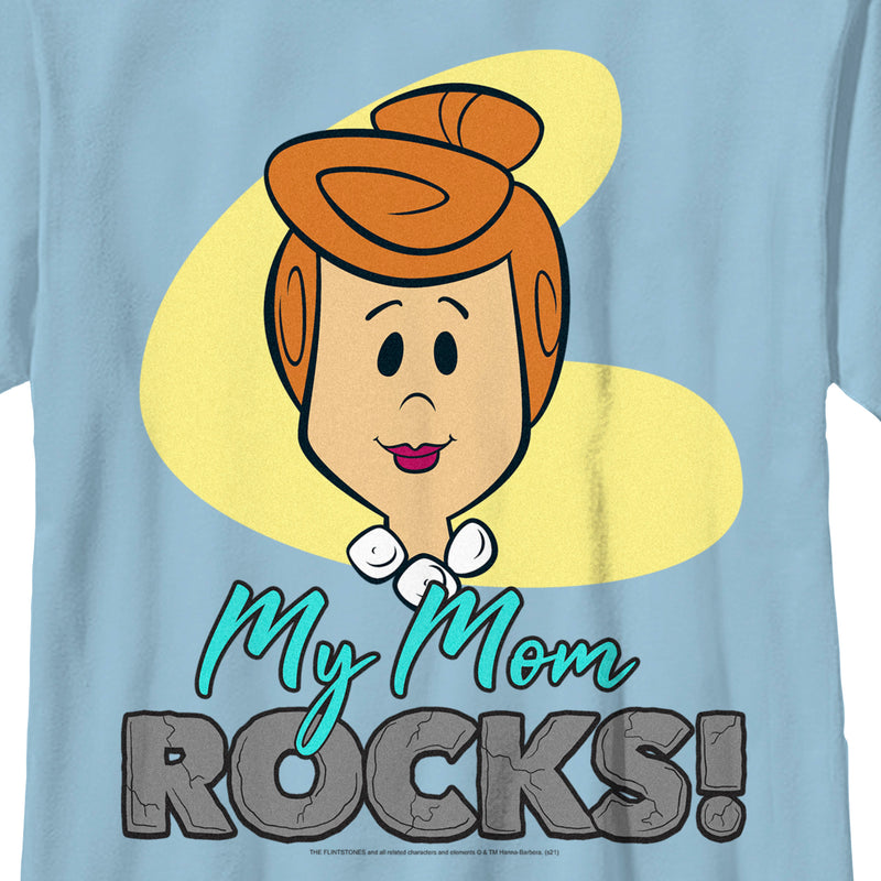 Boy's Flintstones My Mom Rocks T-Shirt