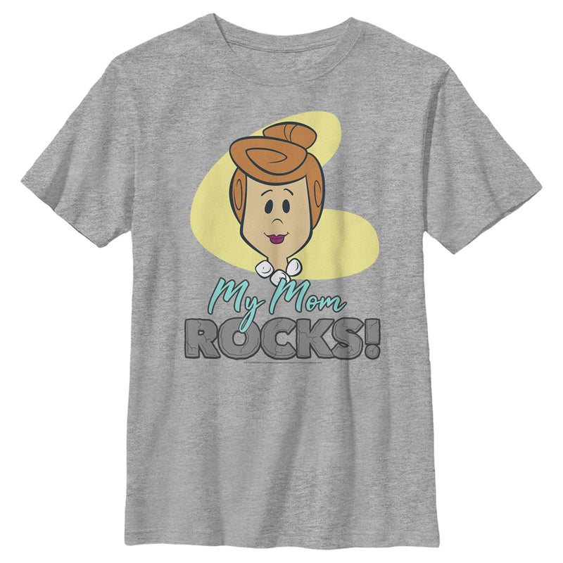 Boy's Flintstones My Mom Rocks T-Shirt