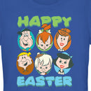 Junior's The Flintstones Happy Easter Family Portraits T-Shirt