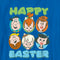 Boy's The Flintstones Happy Easter Family Portraits T-Shirt