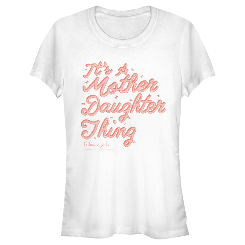 Junior's Gilmore Girls It’s a Mother Daughter Thing T-Shirt