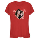 Junior's Gilmore Girls Rory and Lorelai Photo Heart T-Shirt