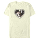 Men's Gossip Girl Blair and Chuck Heart Kiss T-Shirt