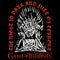 Men's Game of Thrones Tombstone in the Iron Throne T-Shirt