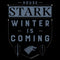 Men's Game of Thrones Winter Is Coming House Stark Badge T-Shirt