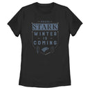 Women's Game of Thrones Winter Is Coming House Stark Badge T-Shirt