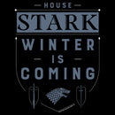 Junior's Game of Thrones Winter Is Coming House Stark Badge T-Shirt