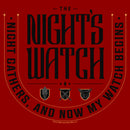 Women's Game of Thrones The Night's Watch Badge T-Shirt