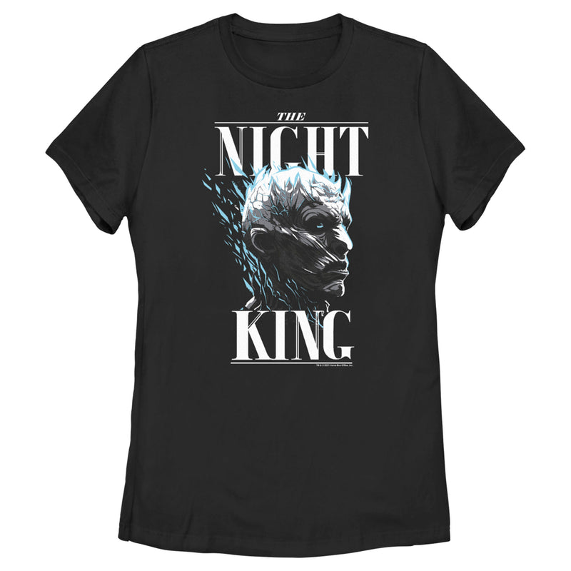 Women's Game of Thrones The Night King's Portrait T-Shirt