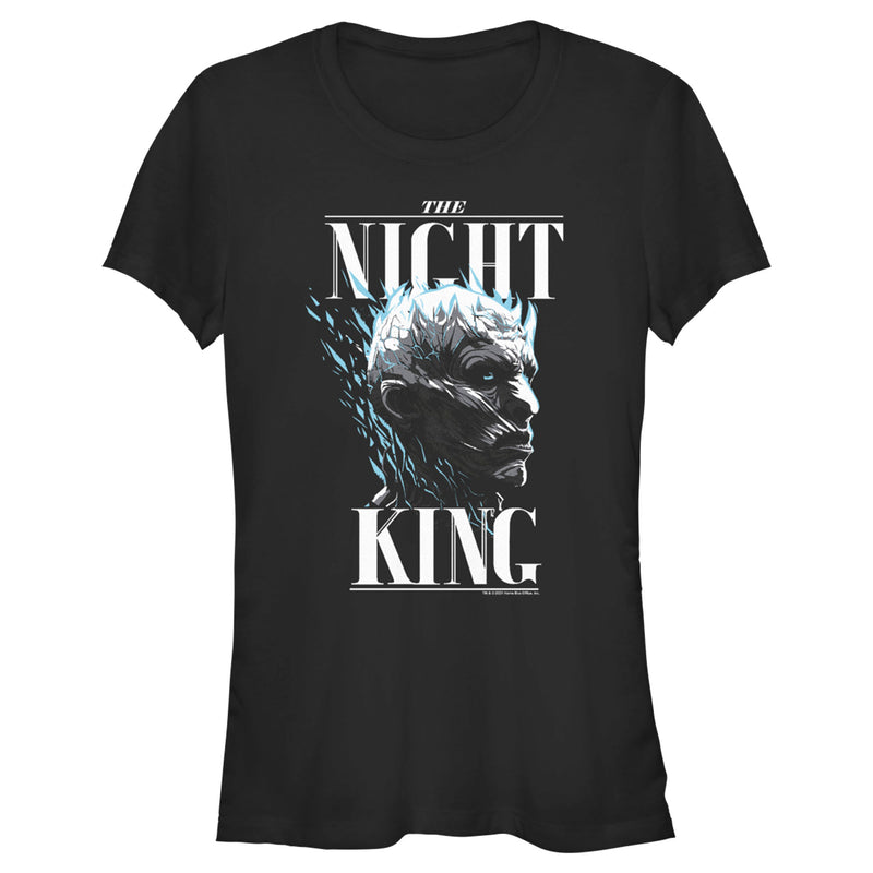 Junior's Game of Thrones The Night King's Portrait T-Shirt