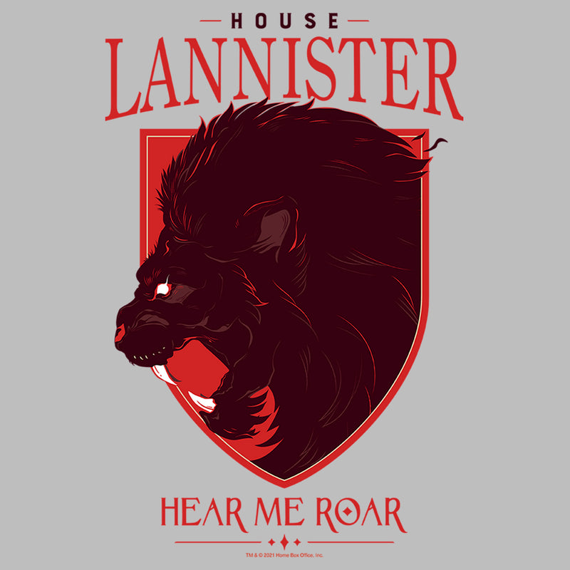 Women's Game of Thrones House Lannister Lion Crest T-Shirt