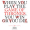 Junior's Game of Thrones You Win or You Die in Sigils T-Shirt