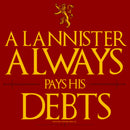 Women's Game of Thrones A Lannister Always Pays His Debts T-Shirt