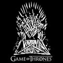 Men's Game of Thrones Black and White Iron Throne T-Shirt