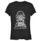 Junior's Game of Thrones Black and White Iron Throne T-Shirt