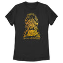 Women's Game of Thrones Yellow Iron Throne T-Shirt