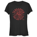 Junior's Game of Thrones Targaryen Fire and Blood College Logo T-Shirt