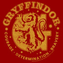 Men's Harry Potter Gryffindor Courage, Determination, and Bravery T-Shirt