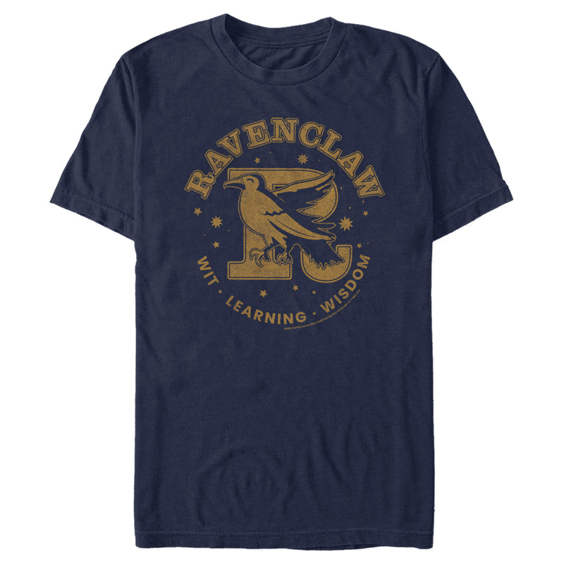 Men's Harry Potter Ravenclaw Wit, Learning, and Wisdom T-Shirt