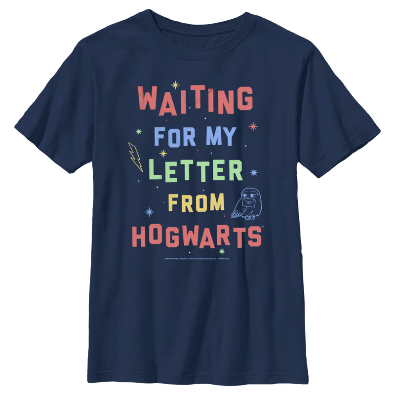 Boy's Harry Potter Waiting for my Letter from Hogwarts T-Shirt