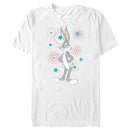 Men's Looney Tunes Bugs Bunny Stars and Fireworks T-Shirt