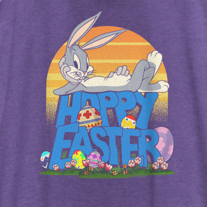 Women's Looney Tunes Bugs Bunny Happy Easter Racerback Tank Top