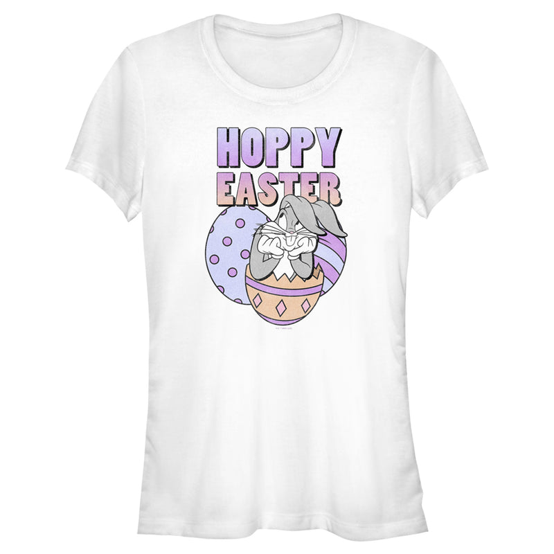 Junior's Looney Tunes Bugs Bunny Hoppy Easter T-Shirt