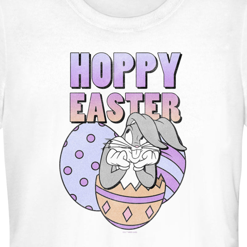 Junior's Looney Tunes Bugs Bunny Hoppy Easter T-Shirt