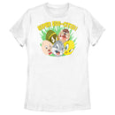 Women's Looney Tunes Super Egg-Cited Group Portrait T-Shirt