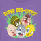 Junior's Looney Tunes Super Egg-Cited Group Portrait T-Shirt