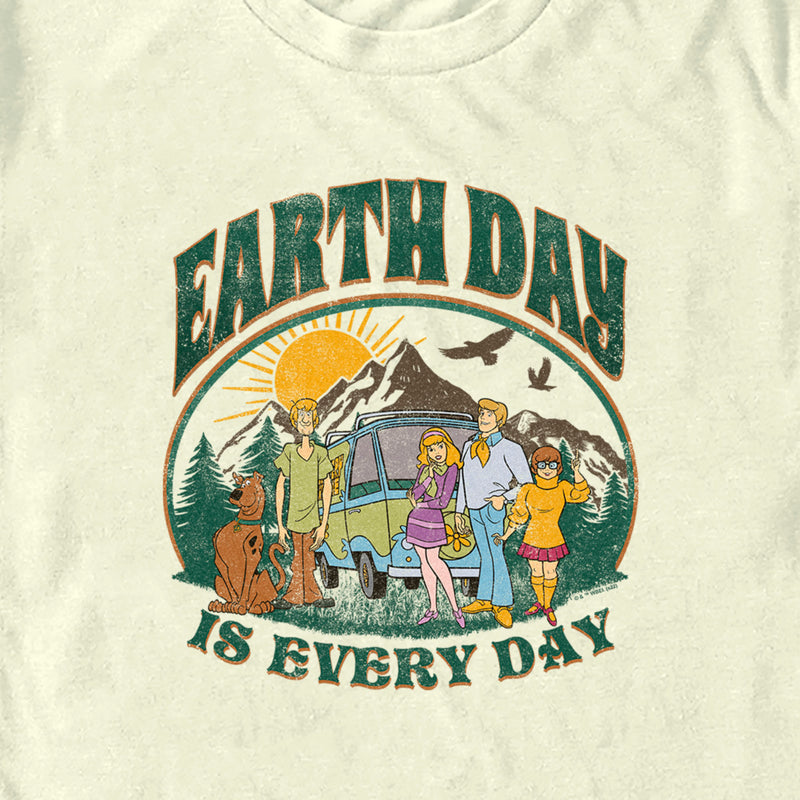 Men's Scooby Doo Every Day Is Earth Day Mystery Gang T-Shirt