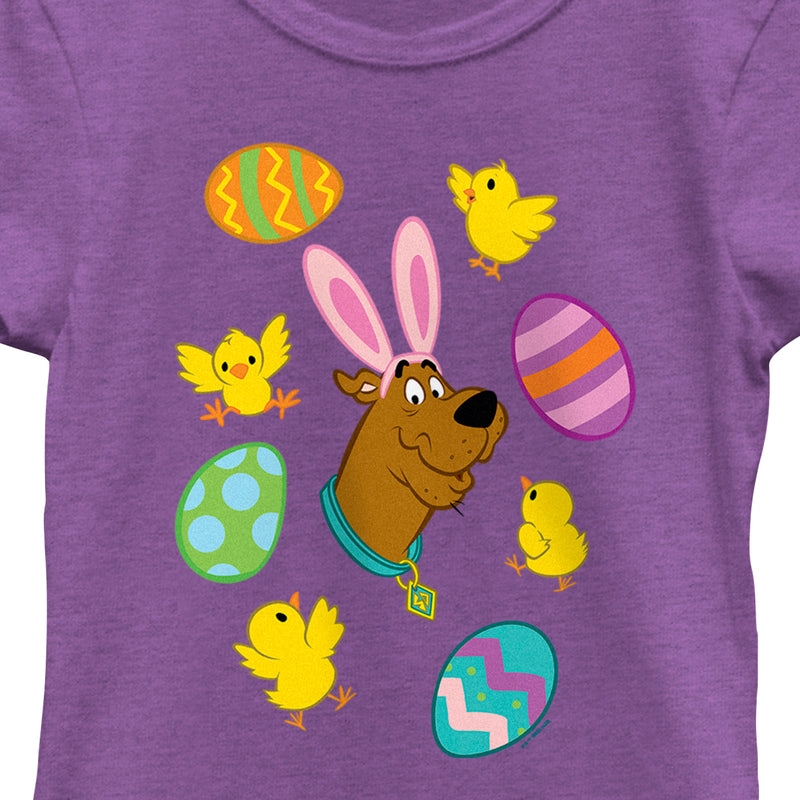 Girl's Scooby Doo Bunny Ears Scooby T-Shirt