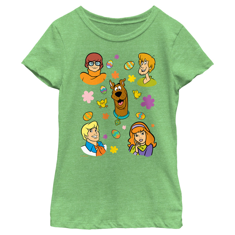 Girl's Scooby Doo Easter Eggy Gang T-Shirt