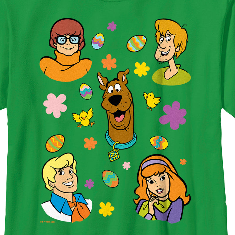 Boy's Scooby Doo Easter Eggy Gang T-Shirt