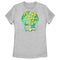 Women's Scooby Doo Peace Love Earth T-Shirt