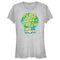 Junior's Scooby Doo Peace Love Earth T-Shirt