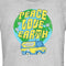 Junior's Scooby Doo Peace Love Earth T-Shirt