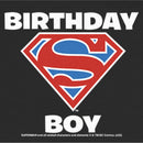 Infant's Superman Birthday Boy Logo Onesie