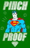 Men's Superman St. Patrick's Day Pinch Proof Man of Steel T-Shirt