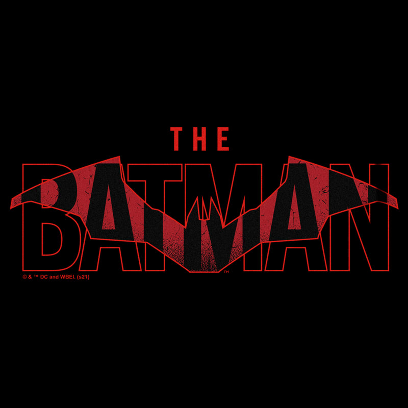 Men's The Batman Red Movie Logo T-Shirt