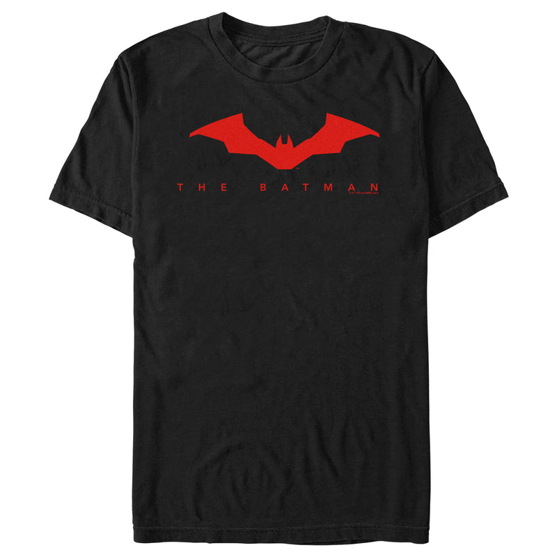 Men's The Batman Silhouette Bat Movie Logo T-Shirt