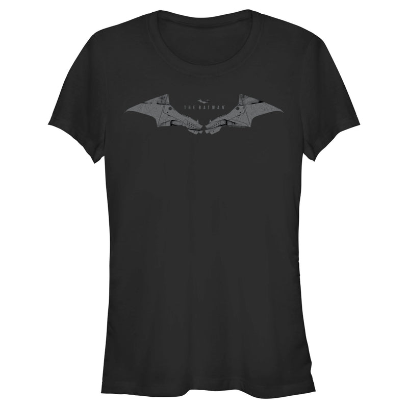 Junior's The Batman Batarang Logo T-Shirt