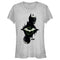 Junior's The Batman Mirror Riddler Skyline T-Shirt