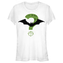 Junior's The Batman Riddler and Bat Logo T-Shirt