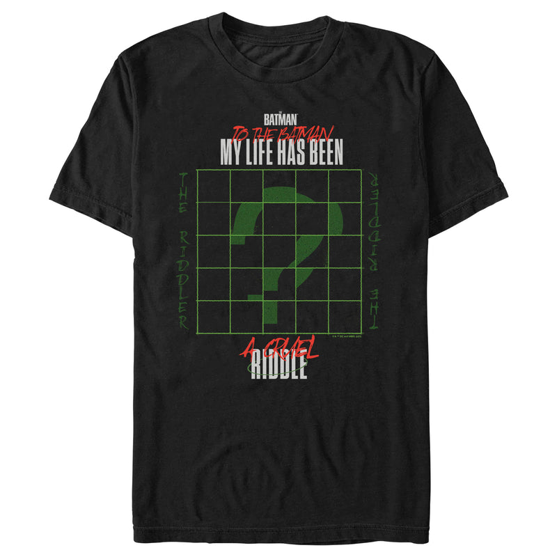 Men's The Batman My Life Has Been A Cruel Riddle T-Shirt