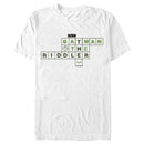 Men's The Batman Riddler Crossword Puzzle T-Shirt